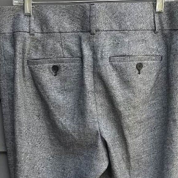 NWT Loft Tweed Linen Blend Julie Trouser Size 8 - Picture 12 of 12
